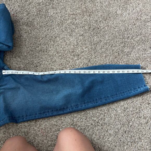 J Crew Women’s Stovepipe Jeans Sz 29 in Signature Stretch Essential Minimalist - Picture 10 of 14